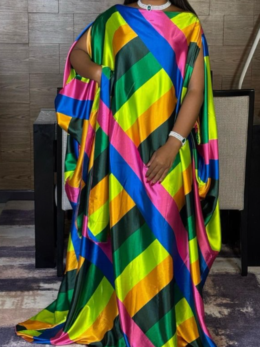 The Colorful Kaftan Dress
