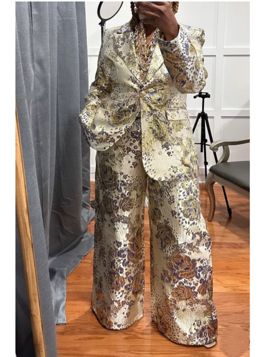 Embroidered Suit