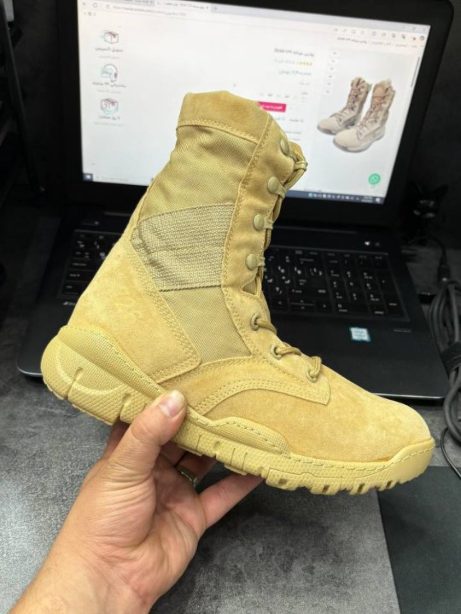 Men's High-Top Lace-Up Work Boots