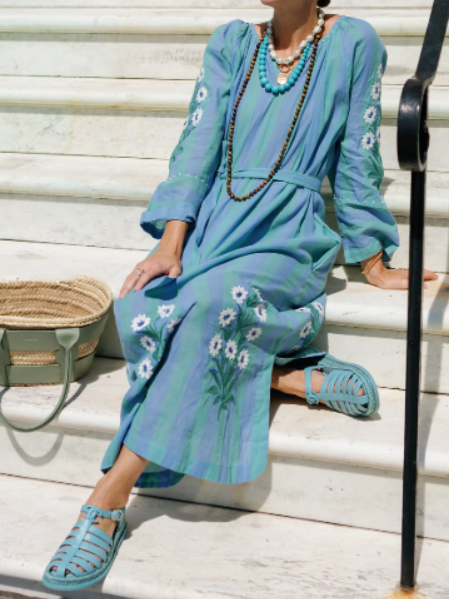 Pretty Flower Kaftan