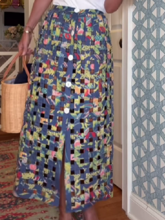 Cutout Skirt