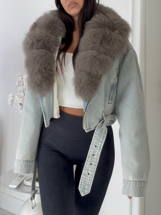 Women's Short-Length Fashionable Warm Coat
