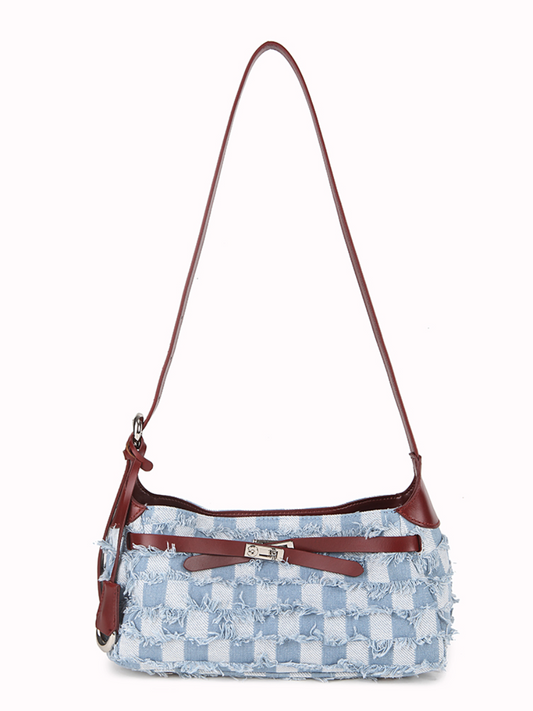 Denim Stitching Women's Bag