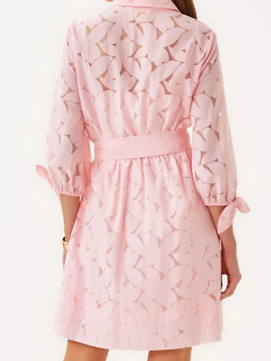 The Leaf Lace Elegant Dress