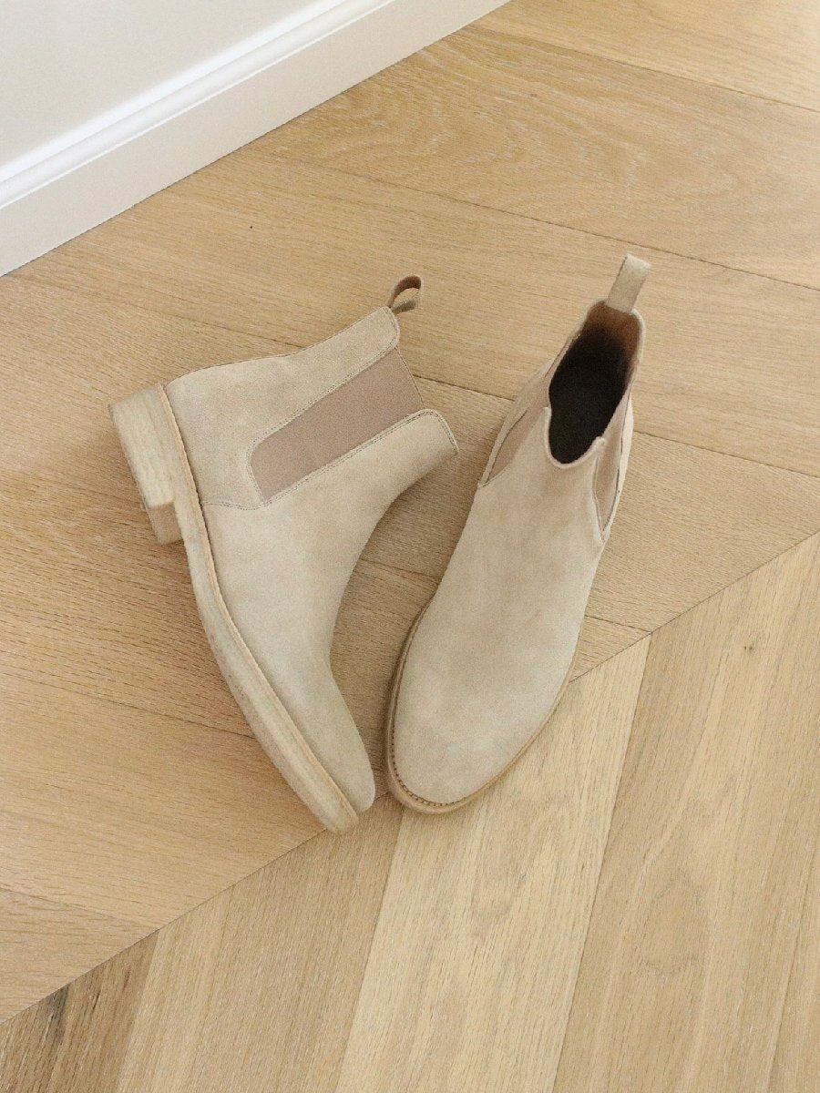 Classic Fashion Suede Chelsea Boots