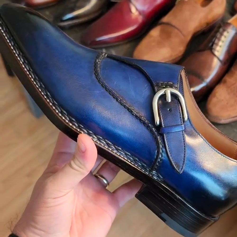Luxury Italian Handmade Men's Single Monk