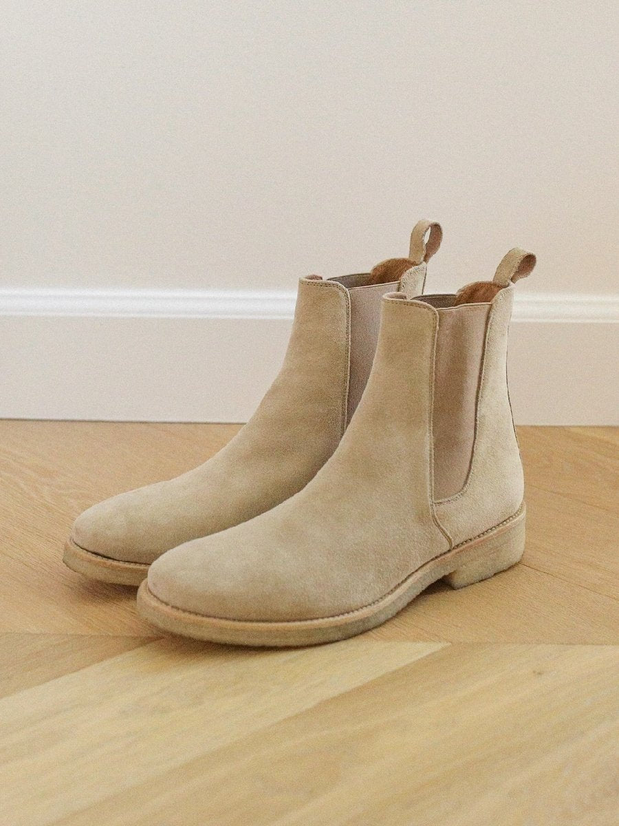 Classic Fashion Suede Chelsea Boots