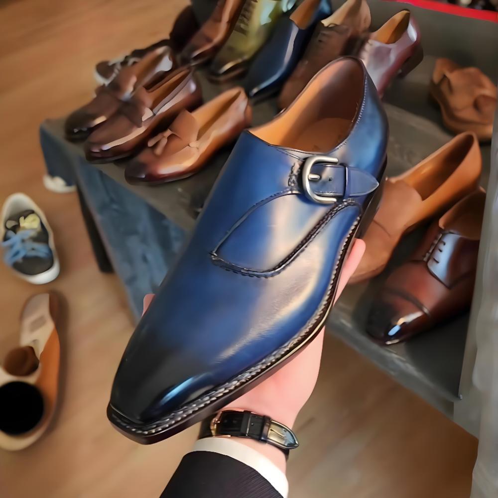 Luxury Italian Handmade Men's Single Monk