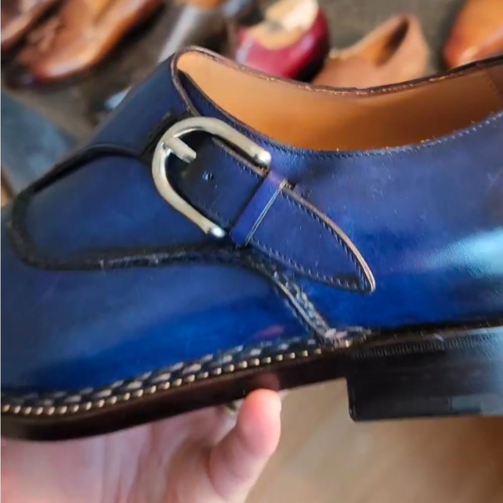 Luxury Italian Handmade Men's Single Monk